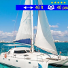 Catamaran Tours Manta Cancun 46 ft / 40 pax